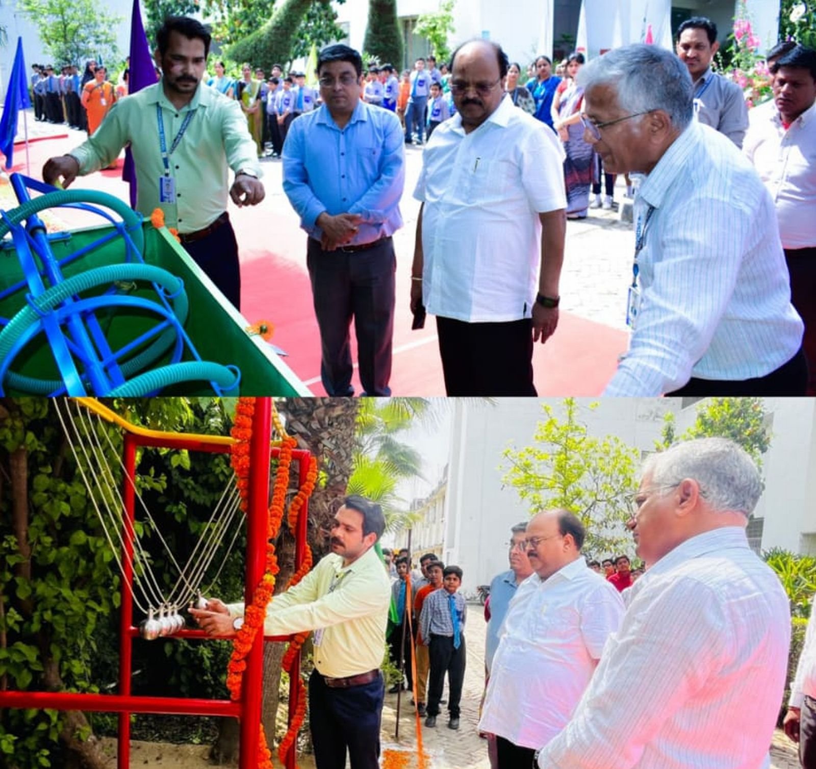 टिथोनस इंटरनेशनल स्कूल में खुला जिले का पहला सांइस पार्क, डीआईओएस ने किया उद्घाटन