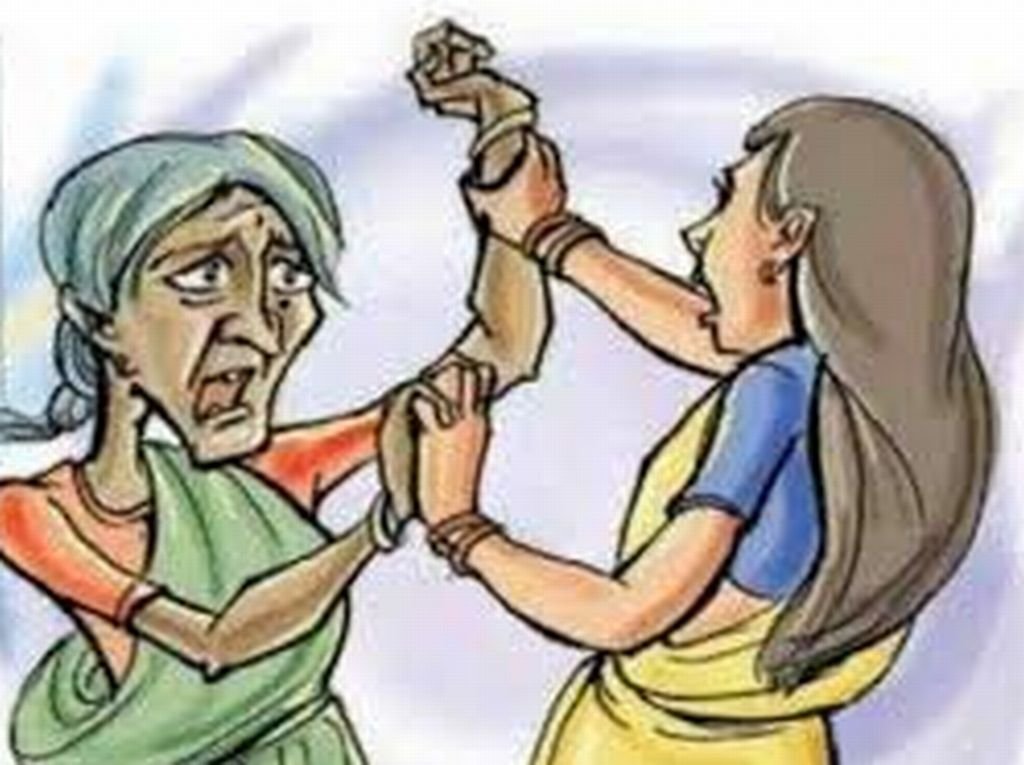 घर में घुसकर महिला और बेटे को पीटा, गला दबाकर मारने की कोशिश