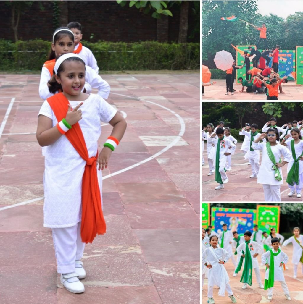 टिथोनस इंटरनेशनल स्कूल में धूमधाम से मनाया गया स्वतंत्रता दिवस