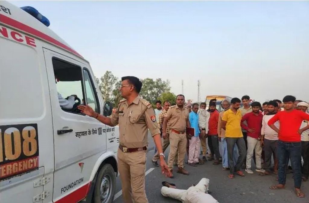 रिश्तेदारी मेें जा रहे थे ससुर-दामाद, रास्ते में मौत कर रही थी इंतजार
