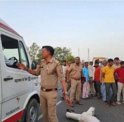 रिश्तेदारी मेें जा रहे थे ससुर-दामाद, रास्ते में मौत कर रही थी इंतजार