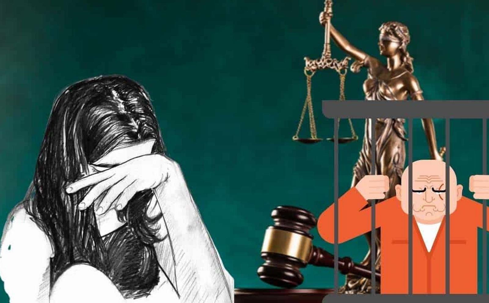 नाबालिग से किया सामूहिक दुष्कर्म...10 साल बाद मिली उम्रकैद