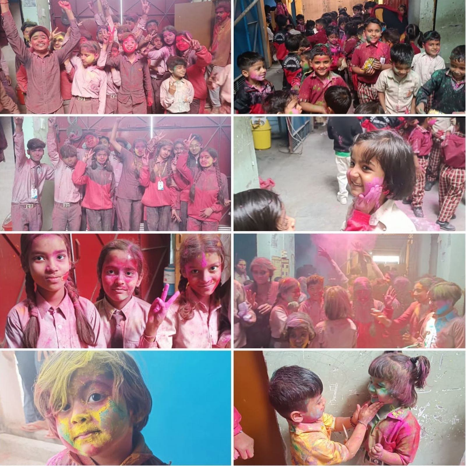 कोई हरा दिखा कोई लाल...होली पर धमाल ही धमाल