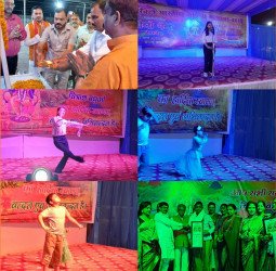 कायस्थ महासभा के होली मेला में बच्चों ने बिखेरी रंगारंग छटा, मेधावियों का हुआ सम्मान