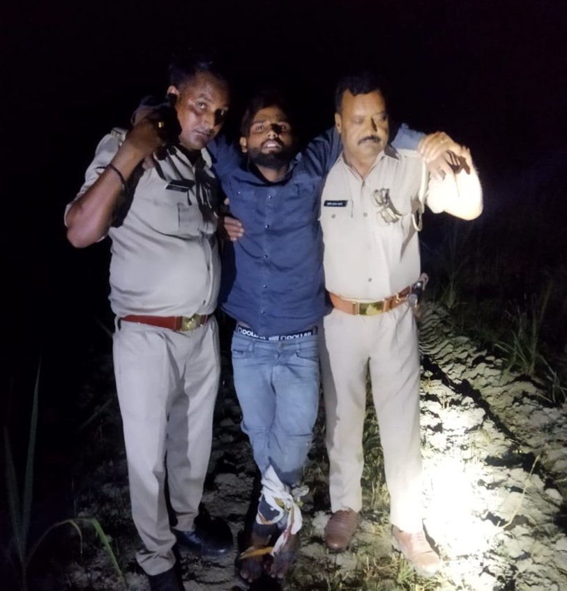 पुलिस मुठभेड़ में पकड़ा गया 'चेयरमैन', तीन और गिरफ्तार