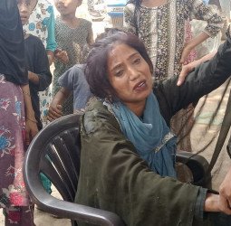 बाइक सवार दंपती को डंपर ने मारी टक्कर, चार माह के मासूम की मौत