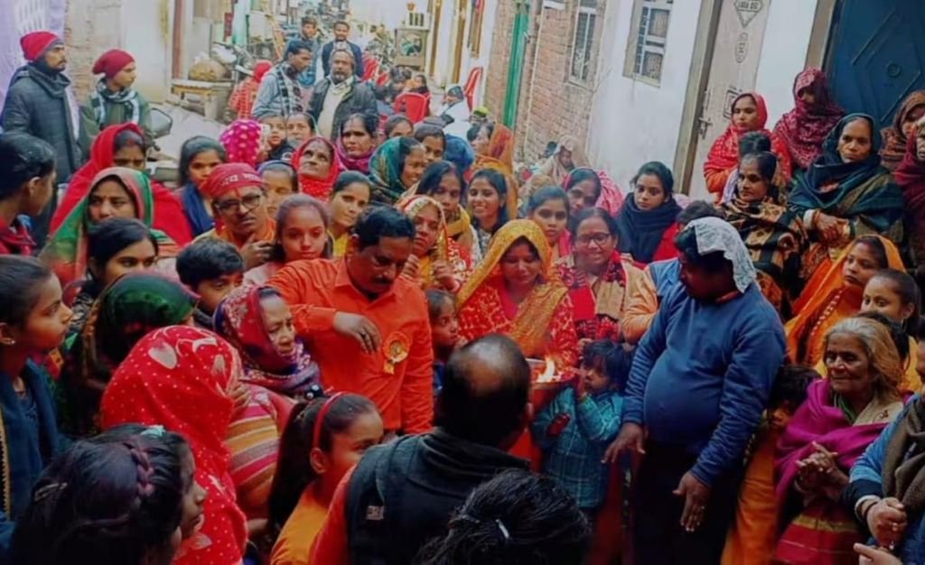 शीतला माता, मां कामाख्या मंदिर पर हुआ हवन एवं कन्या पूजन