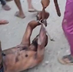 युवक को नंगा करके खंभे से बांधकर पीटा...युवती को भगाकर छोटे भाई ने कर ली थी शादी