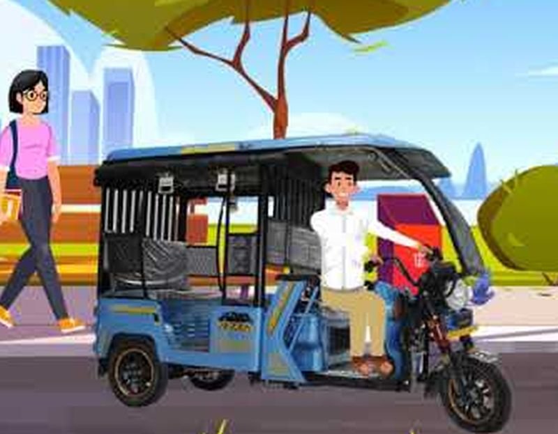 गड्ढे में आया ई-रिक्शा का पहिया, मां की गोद में बैठे मासूम की गिरकर मौत