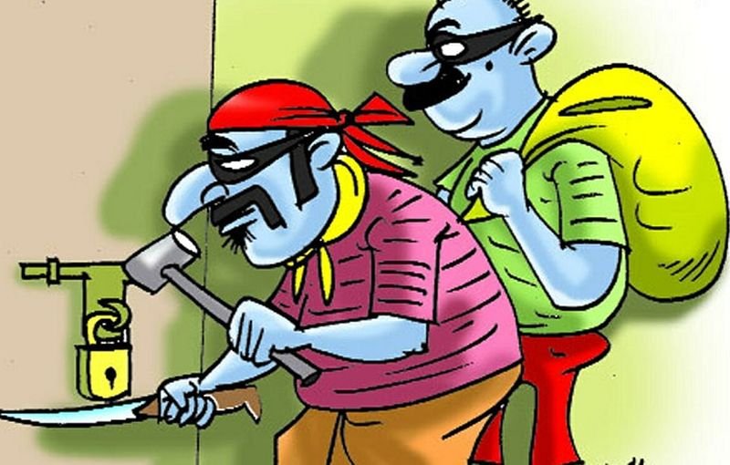 चोरीः छह घरों से 4.60 लाख की नगदी समेत करीब 15 लाख के जेवर उड़ाए