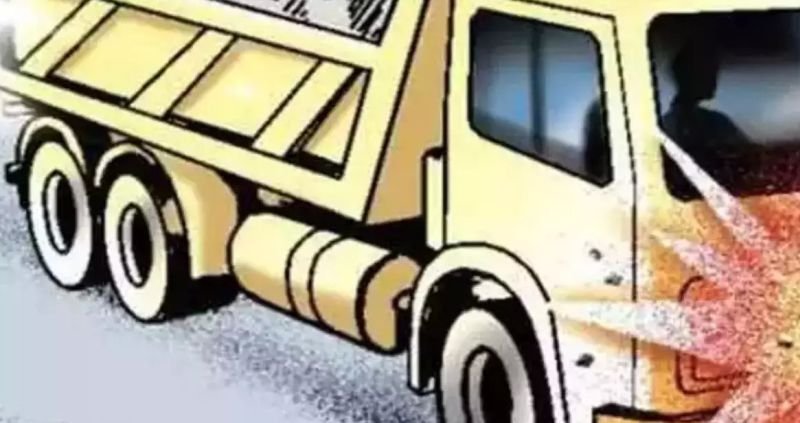 ट्रक से कुचलकर बालिका की मौत, आक्रोशित लोगों ने लगाया जाम