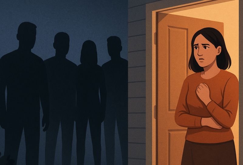 पहले तोड़े सीसीटीवी, फिर प्रधान के घर में घुसकर दी जान से मारने की धमकी