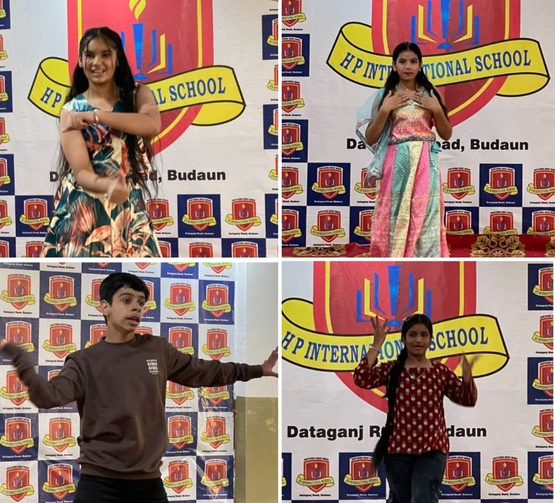 एचपी इंटरनेशनल स्कूल में इंटर हाउस सोलो डांस प्रतियोगिता का आयोजन