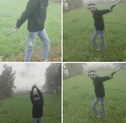 वीडियोः कोई लहरा रहा चाकू, कोई खुलेआम चला रहा तमंचा...आखिर क्यों लगाम नहीं लगा पा रही पुलिस