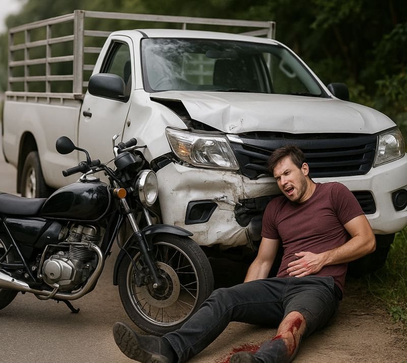 सड़क किनारे युवक कर रहा था लघुशंका, पिकअप आई और रौंदकर चली गई