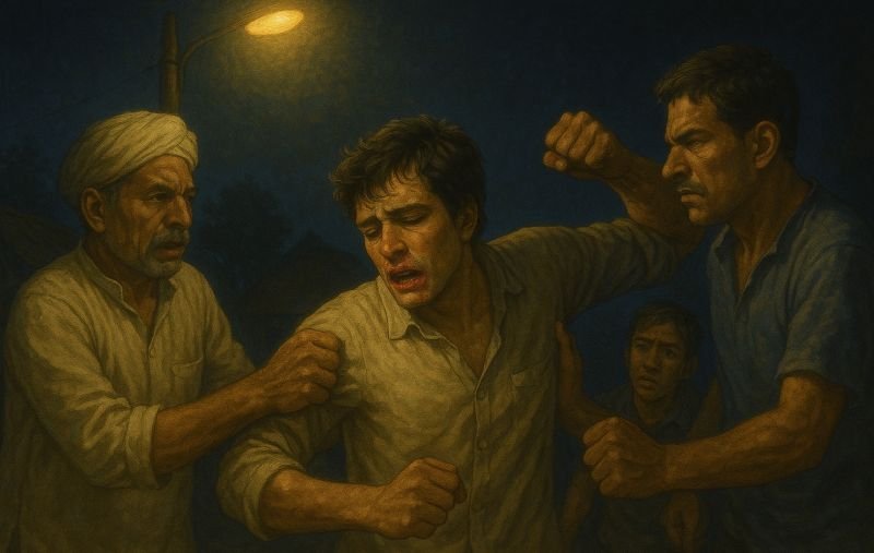 रात में मिलने गया था प्रेमिका से....ड्रोन से निगरानी करने वाला समझकर ग्रामीणों ने कर दी धुनाई