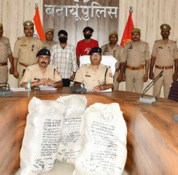 उड़ीसा से लाकर बेचते थे गांजा, पुलिस ने दो धरे, 20 लाख का गांजा बरामद