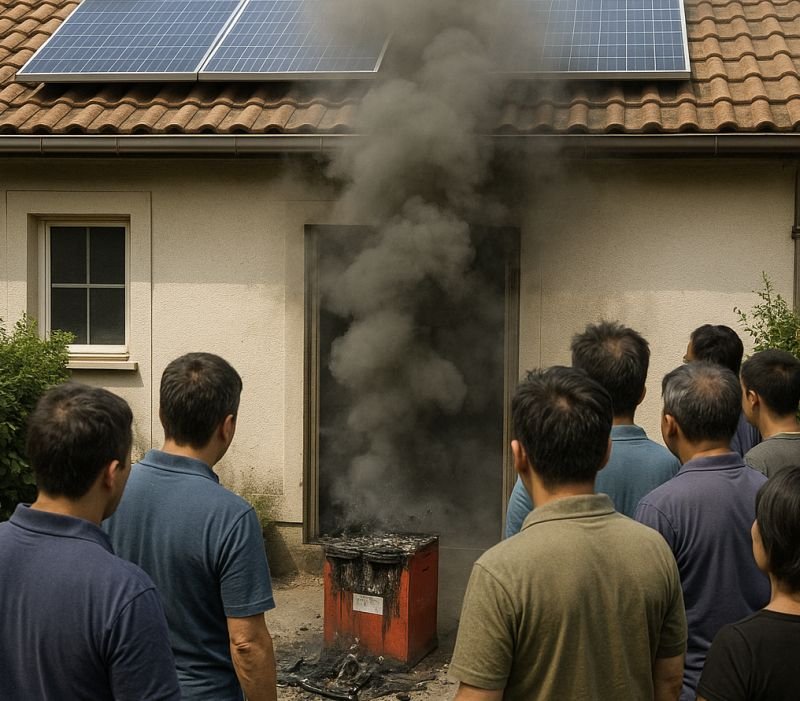 सोलर सिस्टम भी है खतरनाक...बैटरी फटी तो चपेट में आए बुजुर्ग ने तोड़ा दम, पत्नी गंभीर