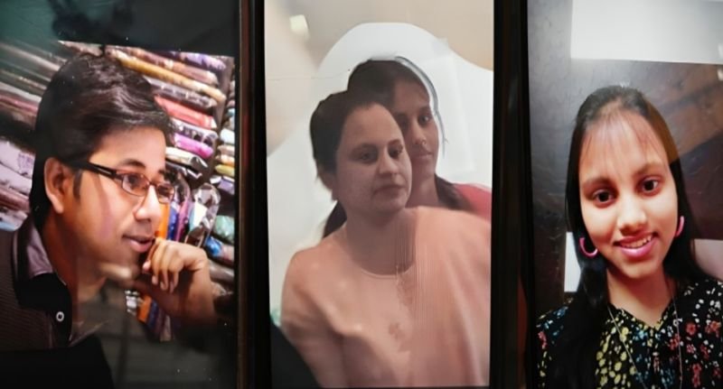 कपड़ा कारोबारी, पत्नी और बेटी की फ्लैट में मिली लाश, आत्महत्या की आशंका