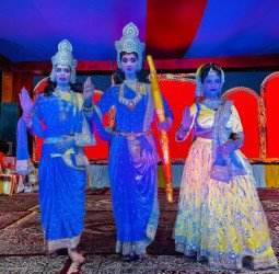 मेले में दिखी भारतीय संस्कृति की झलक, बच्चों के कार्यक्रमों पर जमकर बजीं तालियां