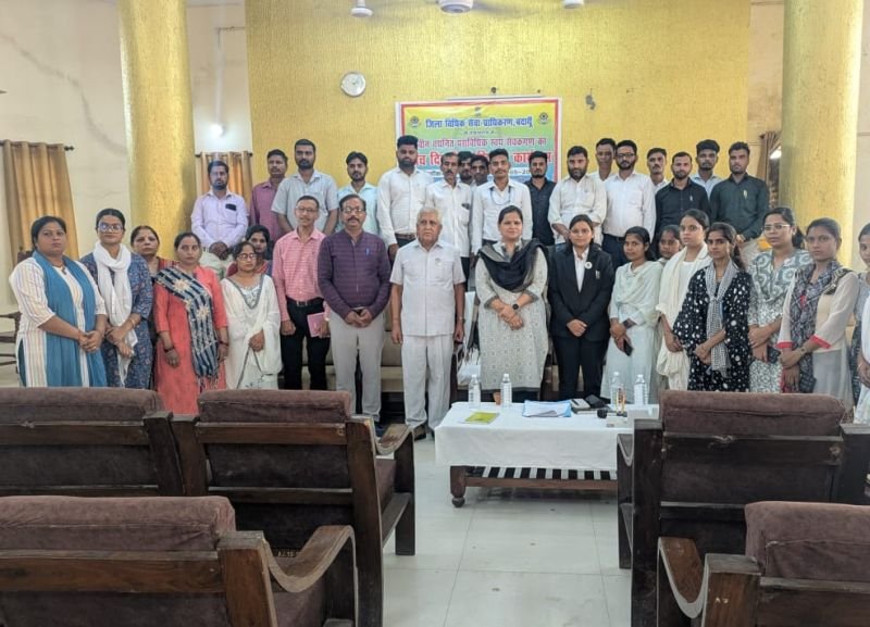 नवीन चयनित पराविधिक स्वयंसेवकों के प्रशिक्षण कार्यक्रम का शुभारंभ