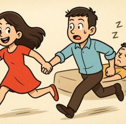 रात में दी पति को  नींद की गोलियां, फिर तीन बच्चों की मां ने किया ऐसा काम