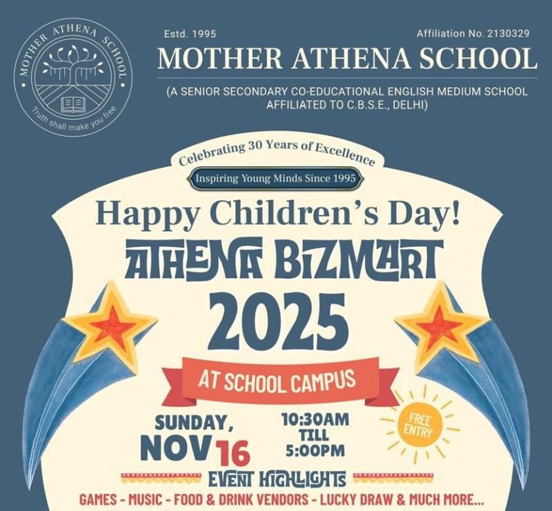 सफलता और उत्कृष्टता के 30 साल सेलिब्रेट कर रहा मदर एथीना स्कूल, आइये आप भी बनिए भागीदार