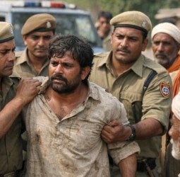 शरारती तत्व ने क्षतिग्रस्त की देवी की प्रतिमा, ग्रामीणों में आक्रोश