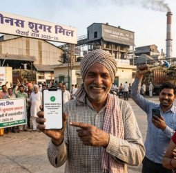 वीनस शुगर मिल ने किसानों को किया 32.80 करोड़ का भुगतान