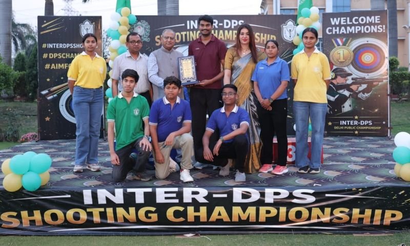 दिल्ली पब्लिक स्कूल के तीन विद्यार्थियों ने शूटिंग चैंपियनशिप में किया उत्कृष्ट प्रदर्शन